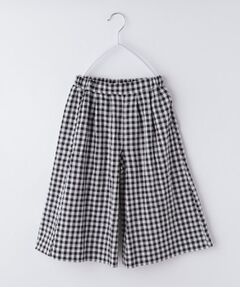 THE SHOP TK / ザ ショップ ティーケー ショート・ハーフ・半端丈パンツ | 【110-150】ギンガムチェック柄パンツ/セットアップ可・洗濯機OK