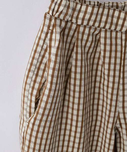 THE SHOP TK / ザ ショップ ティーケー ショート・ハーフ・半端丈パンツ | 【110-150】ギンガムチェック柄パンツ/セットアップ可・洗濯機OK | 詳細8