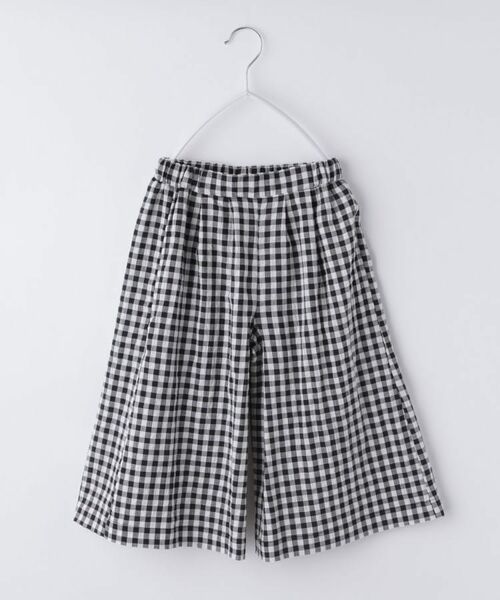 新品タグ付き⭐︎house on the hill ギンガムチェック　パンツ　80 Branshes - 新品タグ付き☆赤 ギンガムチェック7分丈パンツ 80の