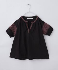 THE SHOP TK / ザ ショップ ティーケー チュニック | 【120-150】刺繍チュニックブラウス