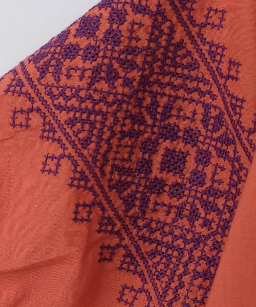 THE SHOP TK / ザ ショップ ティーケー チュニック | 【120-150】刺繍チュニックブラウス | 詳細12