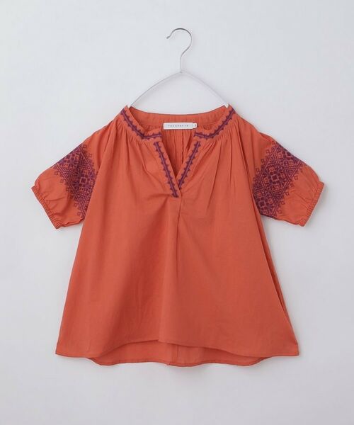THE SHOP TK / ザ ショップ ティーケー チュニック | 【120-150】刺繍チュニックブラウス | 詳細6