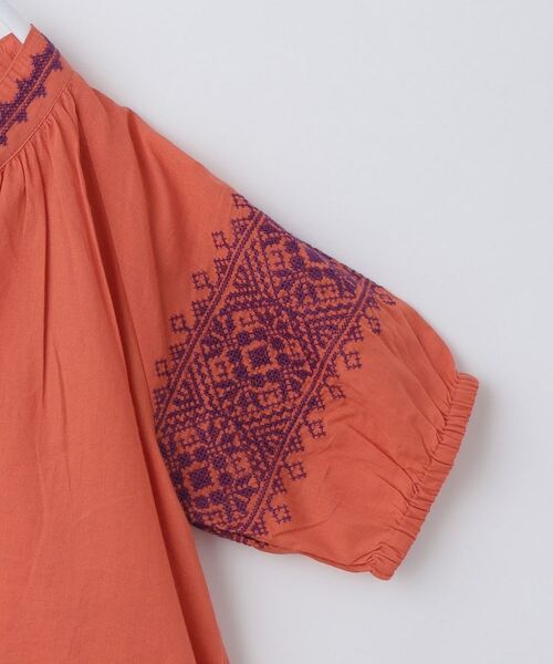 THE SHOP TK / ザ ショップ ティーケー チュニック | 【120-150】刺繍チュニックブラウス | 詳細9
