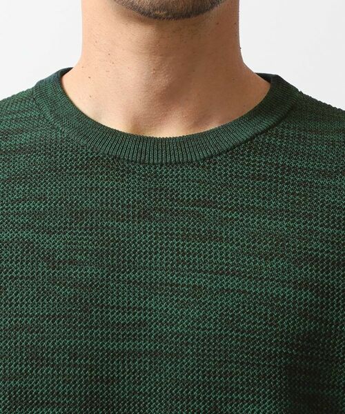 THE SHOP TK / ザ ショップ ティーケー ニット・セーター | ドライタッチ半袖ニットTシャツ 【洗濯機OK】 | 詳細15