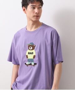 THE SHOP TK / ザ ショップ ティーケー Tシャツ | アニマル刺繍半袖Tシャツ　【洗濯機OK/ユニセックス】