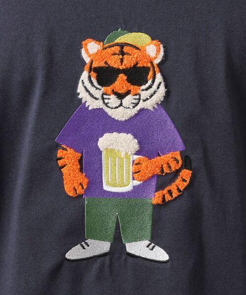 THE SHOP TK / ザ ショップ ティーケー Tシャツ | アニマル刺繍半袖Tシャツ　【洗濯機OK/ユニセックス】 | 詳細12