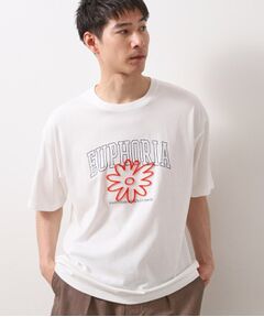THE SHOP TK / ザ ショップ ティーケー Tシャツ | 刺繍ロゴ半袖Ｔシャツ　【洗濯機OK/ユニセックス】