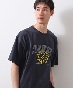 THE SHOP TK / ザ ショップ ティーケー Tシャツ | 刺繍ロゴ半袖Ｔシャツ　【洗濯機OK/ユニセックス】