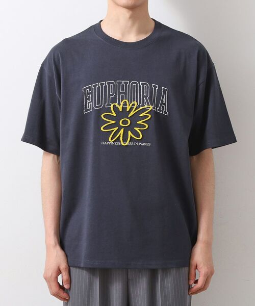 THE SHOP TK / ザ ショップ ティーケー Tシャツ | 刺繍ロゴ半袖Ｔシャツ　【洗濯機OK/ユニセックス】 | 詳細13