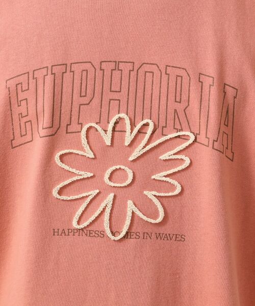 THE SHOP TK / ザ ショップ ティーケー Tシャツ | 刺繍ロゴ半袖Ｔシャツ　【洗濯機OK/ユニセックス】 | 詳細4