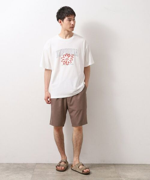 THE SHOP TK / ザ ショップ ティーケー Tシャツ | 刺繍ロゴ半袖Ｔシャツ　【洗濯機OK/ユニセックス】 | 詳細7