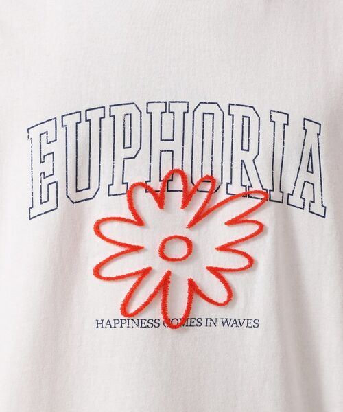 THE SHOP TK / ザ ショップ ティーケー Tシャツ | 刺繍ロゴ半袖Ｔシャツ　【洗濯機OK/ユニセックス】 | 詳細8