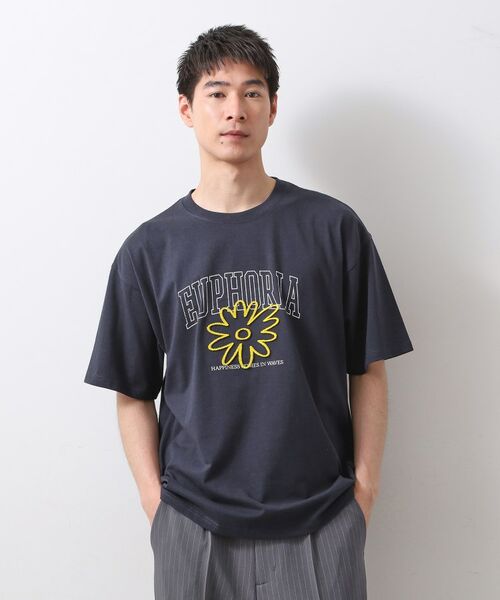 THE SHOP TK / ザ ショップ ティーケー Tシャツ | 刺繍ロゴ半袖Ｔシャツ　【洗濯機OK/ユニセックス】 | 詳細9