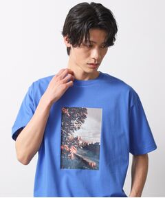 THE SHOP TK / ザ ショップ ティーケー Tシャツ | 【旅するTシャツ】フォトプリント マシンウォッシャブル／サスティナブル
