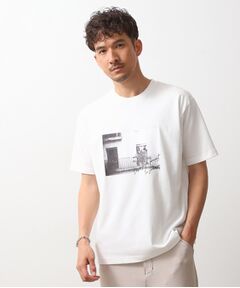 THE SHOP TK / ザ ショップ ティーケー Tシャツ | 【旅するTシャツ】フォトプリント マシンウォッシャブル／サスティナブル