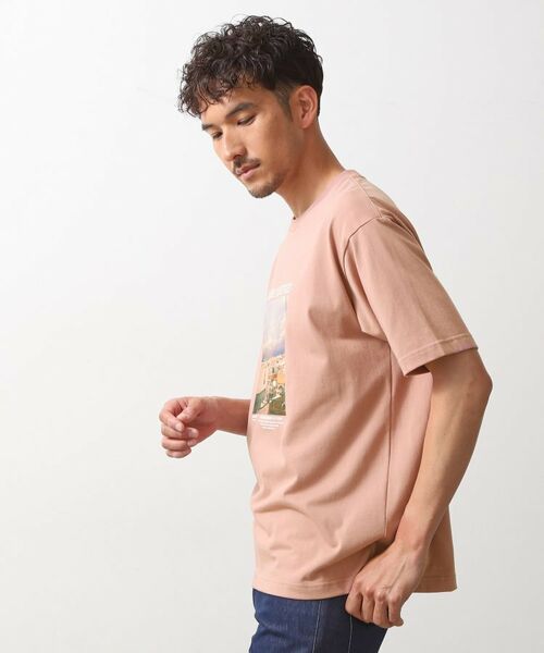 THE SHOP TK / ザ ショップ ティーケー Tシャツ | 【旅するTシャツ】フォトプリント マシンウォッシャブル／サスティナブル | 詳細1