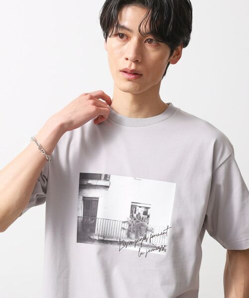THE SHOP TK / ザ ショップ ティーケー Tシャツ | 【旅するTシャツ】フォトプリント マシンウォッシャブル／サスティナブル | 詳細13