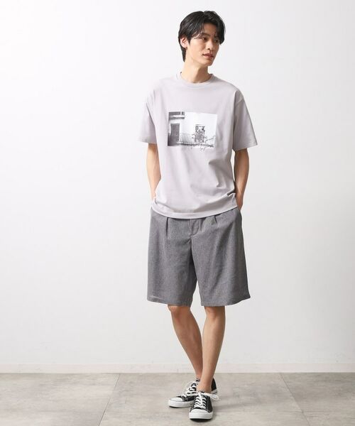 THE SHOP TK / ザ ショップ ティーケー Tシャツ | 【旅するTシャツ】フォトプリント マシンウォッシャブル／サスティナブル | 詳細15