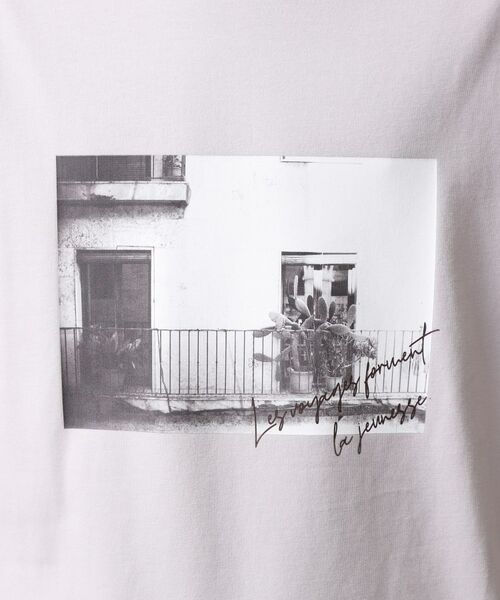 THE SHOP TK / ザ ショップ ティーケー Tシャツ | 【旅するTシャツ】フォトプリント マシンウォッシャブル／サスティナブル | 詳細16