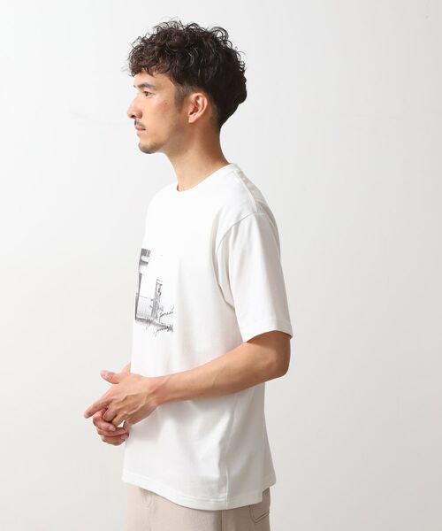 THE SHOP TK / ザ ショップ ティーケー Tシャツ | 【旅するTシャツ】フォトプリント マシンウォッシャブル／サスティナブル | 詳細5