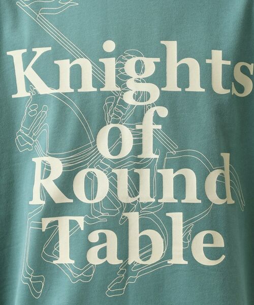 THE SHOP TK / ザ ショップ ティーケー Tシャツ | スウェード半袖ロゴTシャツ　洗濯機OK | 詳細12