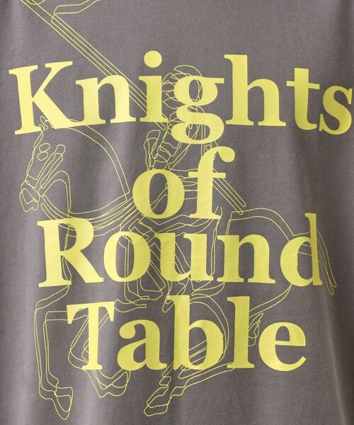 THE SHOP TK / ザ ショップ ティーケー Tシャツ | スウェード半袖ロゴTシャツ　洗濯機OK | 詳細8