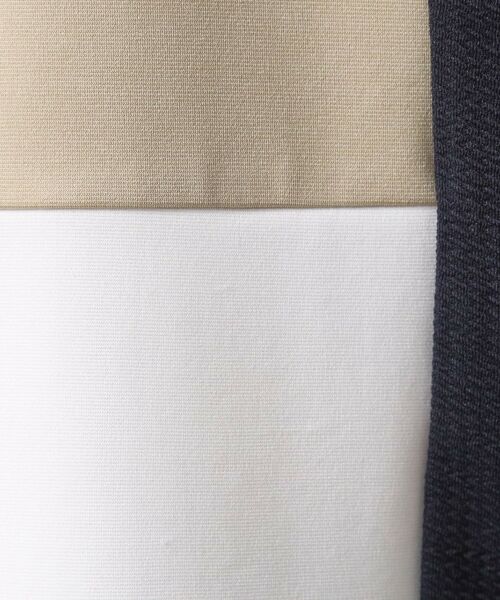 THE SHOP TK / ザ ショップ ティーケー パーカー | ブロッキング半袖パーカ　洗濯機OK | 詳細4