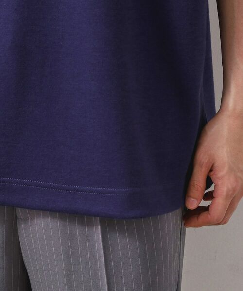 THE SHOP TK / ザ ショップ ティーケー パーカー | ポンチ半袖パーカー　【洗濯機OK】 | 詳細18