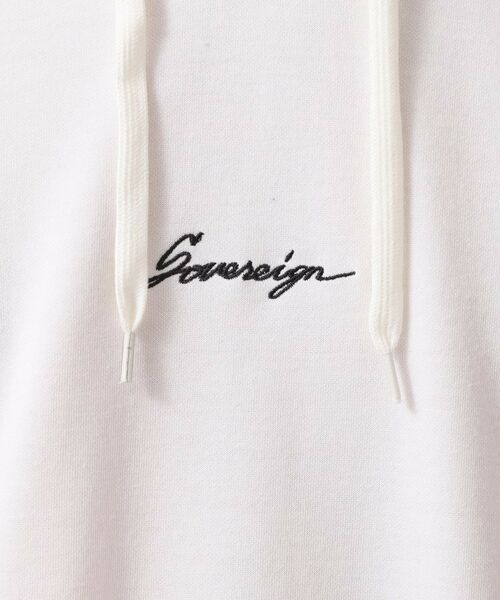 THE SHOP TK / ザ ショップ ティーケー パーカー | ポンチ半袖パーカー　【洗濯機OK】 | 詳細4