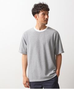 THE SHOP TK / ザ ショップ ティーケー カットソー | カットジャカード半袖Tシャツ