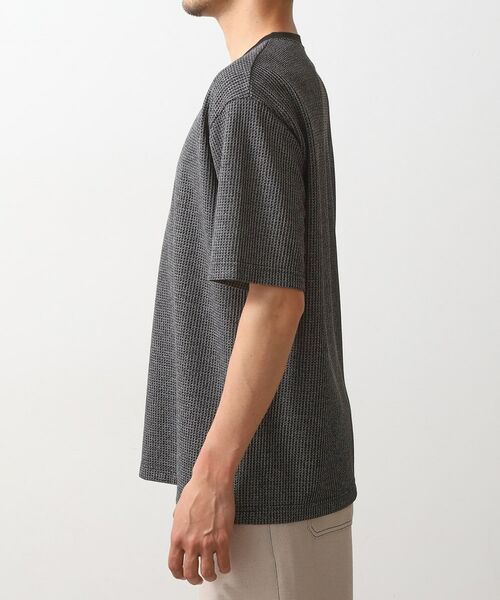 THE SHOP TK / ザ ショップ ティーケー カットソー | カットジャカード半袖Tシャツ | 詳細10