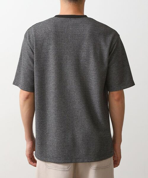 THE SHOP TK / ザ ショップ ティーケー カットソー | カットジャカード半袖Tシャツ | 詳細11