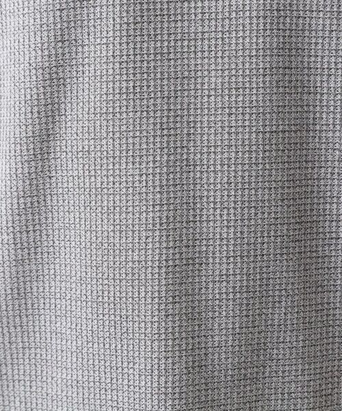 THE SHOP TK / ザ ショップ ティーケー カットソー | カットジャカード半袖Tシャツ | 詳細4