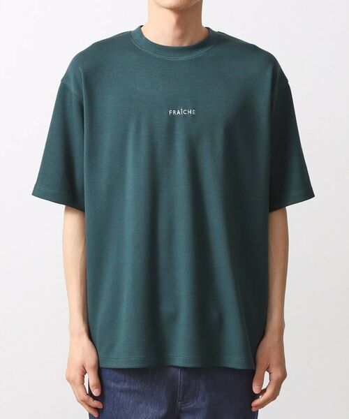 THE SHOP TK / ザ ショップ ティーケー カットソー | ボタニカルプリントオーバーサイズ半袖Ｔシャツ | 詳細13