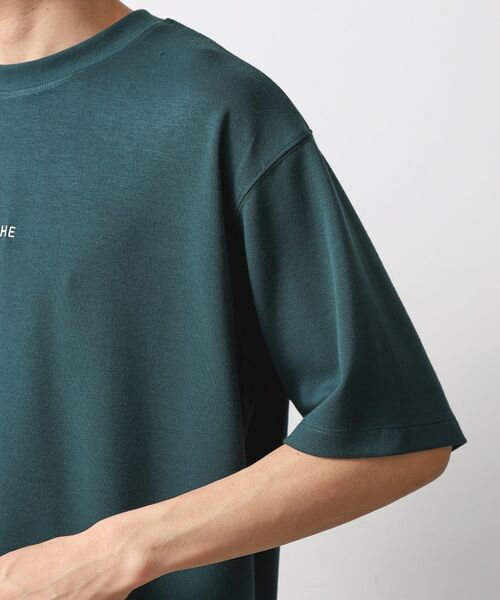 THE SHOP TK / ザ ショップ ティーケー カットソー | ボタニカルプリントオーバーサイズ半袖Ｔシャツ | 詳細17