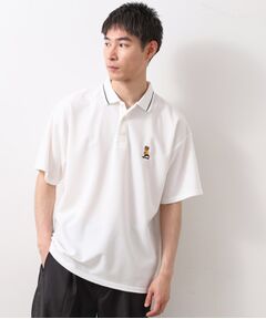 THE SHOP TK / ザ ショップ ティーケー ポロシャツ | アニマル刺繍半袖ポロシャツ　【洗濯機OK/ユニセックス】