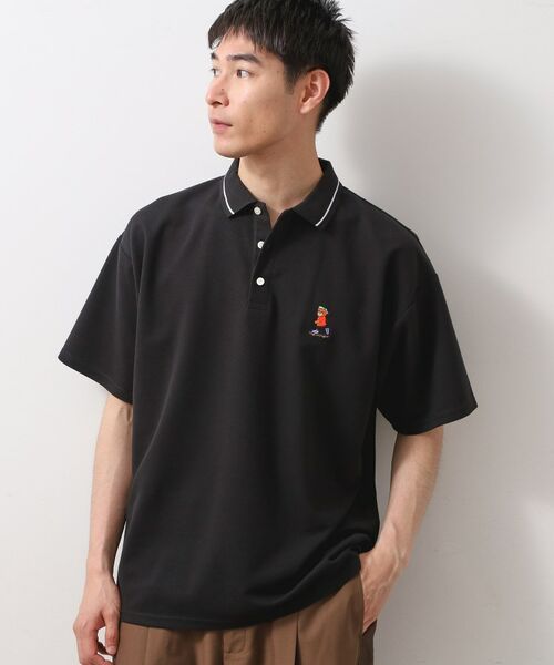 THE SHOP TK / ザ ショップ ティーケー ポロシャツ | アニマル刺繍半袖ポロシャツ　【洗濯機OK/ユニセックス】 | 詳細5