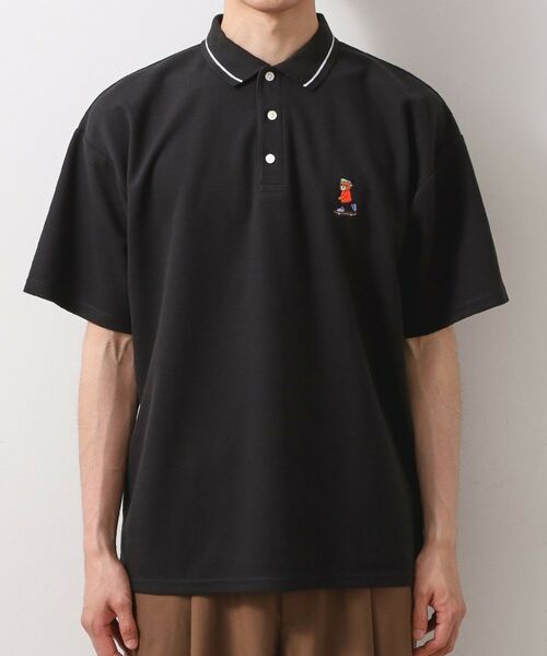 THE SHOP TK / ザ ショップ ティーケー ポロシャツ | アニマル刺繍半袖ポロシャツ　【洗濯機OK/ユニセックス】 | 詳細9