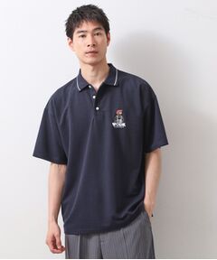 THE SHOP TK / ザ ショップ ティーケー ポロシャツ | サガラ刺繍半袖ポロシャツ　【洗濯機OK/ユニセックス】