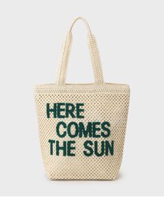 THE SHOP TK / ザ ショップ ティーケー トートバッグ | カラーロゴ雑材トートバッグ