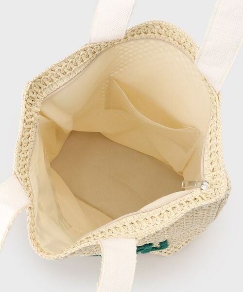 THE SHOP TK / ザ ショップ ティーケー トートバッグ | カラーロゴ雑材トートバッグ | 詳細5