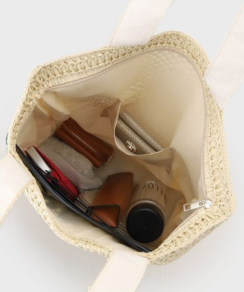 THE SHOP TK / ザ ショップ ティーケー トートバッグ | カラーロゴ雑材トートバッグ | 詳細7