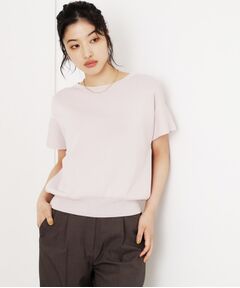 THE SHOP TK / ザ ショップ ティーケー ニット・セーター | さらさらフレアスリーブサマーニット【毛玉になりにくい/UV/洗濯機OK】