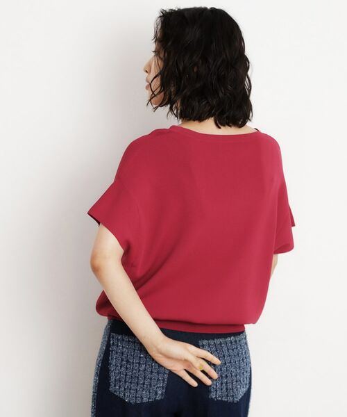 THE SHOP TK / ザ ショップ ティーケー ニット・セーター | さらさらフレアスリーブサマーニット【毛玉になりにくい/UV/洗濯機OK】 | 詳細19