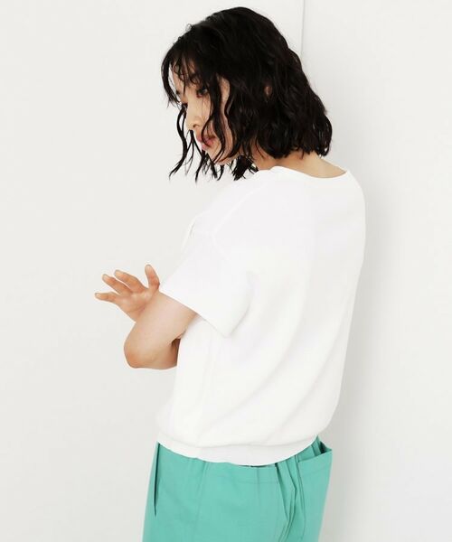 THE SHOP TK / ザ ショップ ティーケー ニット・セーター | さらさらフレアスリーブサマーニット【毛玉になりにくい/UV/洗濯機OK】 | 詳細2