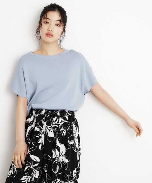 THE SHOP TK / ザ ショップ ティーケー ニット・セーター | さらさらフレアスリーブサマーニット【毛玉になりにくい/UV/洗濯機OK】 | 詳細23