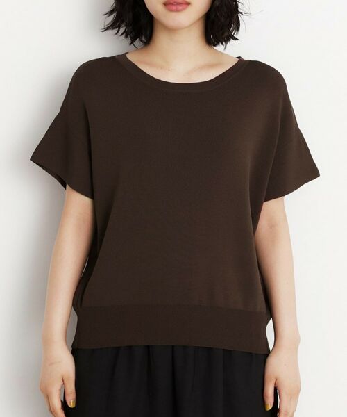 THE SHOP TK / ザ ショップ ティーケー ニット・セーター | さらさらフレアスリーブサマーニット【毛玉になりにくい/UV/洗濯機OK】 | 詳細25