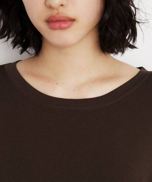 THE SHOP TK / ザ ショップ ティーケー ニット・セーター | さらさらフレアスリーブサマーニット【毛玉になりにくい/UV/洗濯機OK】 | 詳細28