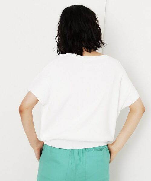 THE SHOP TK / ザ ショップ ティーケー ニット・セーター | さらさらフレアスリーブサマーニット【毛玉になりにくい/UV/洗濯機OK】 | 詳細3