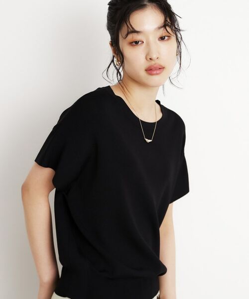 THE SHOP TK / ザ ショップ ティーケー ニット・セーター | さらさらフレアスリーブサマーニット【毛玉になりにくい/UV/洗濯機OK】 | 詳細5